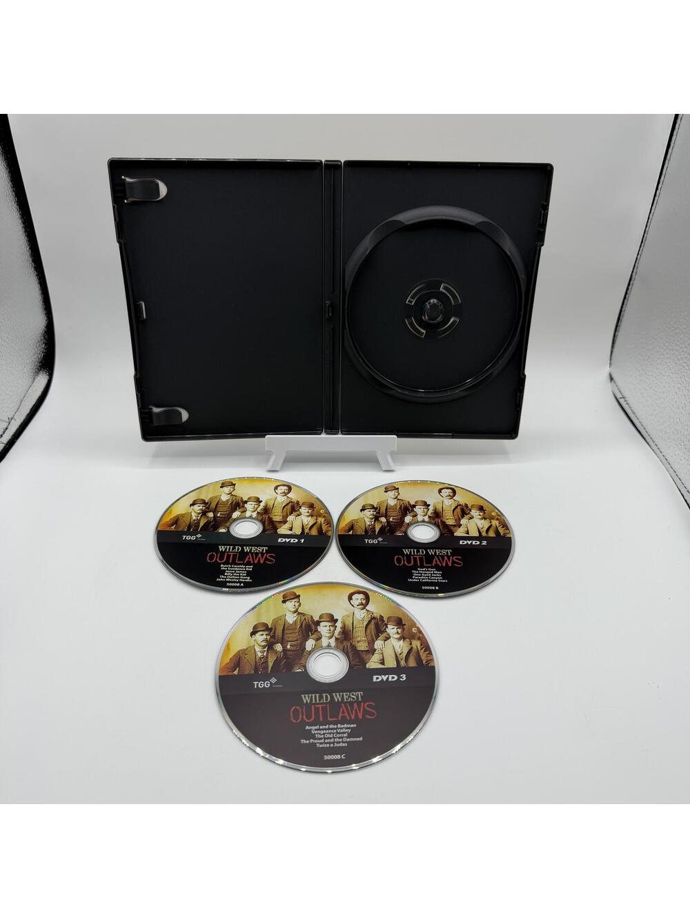 Wild West Outlaws DVD 2009 3-Disc Set - Picture 5 of 12